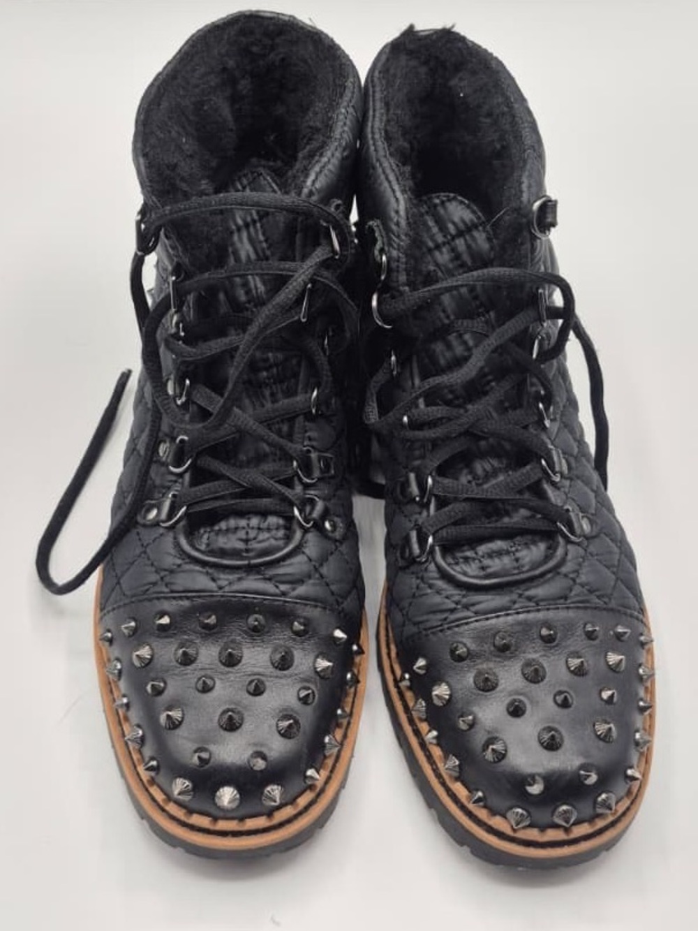 Sam Edelman Black Lug Sole Boot